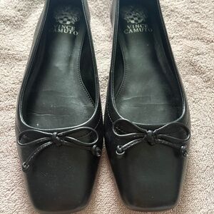 Black ballet flats 6.5B